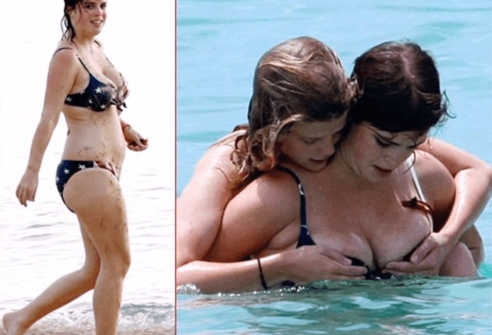 Stars and Stripes: Eugenia exposed (almost) everything by taking off her US flag bikini ➤ haberion.com