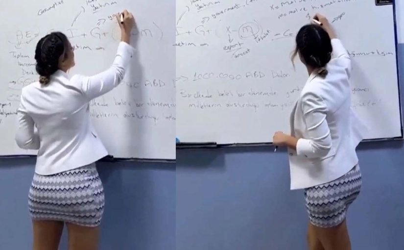 Mini etekli Fidan Öğretmen – artık o değil! ➤ haberion.com