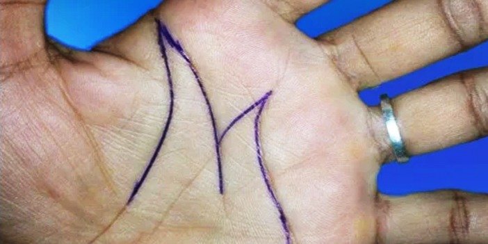 Kiroloji: avuç içindeki “M” harfi ne anlama geliyor! ➤ haberion.com